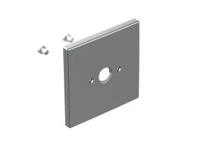 Keuco Auslaufrosette kpl. Ersatzteil ARM 50100 50100010492 verchromt, 50100010492 50100010492