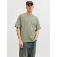 Jack & Jones T-Shirt JORMONTAUK BACK GRAPHIC TEE SSCN EA26 SN Baumwolle, locker geschnitten