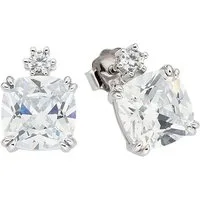 Firetti Paar Ohrstecker Schmuck Geschenk Silber 925 Ohrschmuck Ohrringe Royal, mit Zirkonia (synth)