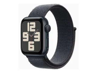 Apple Watch SE (2022) (GPS) 40mm Mitternacht mit Sport Loop Tinte | mxea3qf/a |