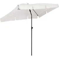 FARE Sonnenschirm, Höhenverstellbar Knickvorrichtung Lichtschutzfaktor UPF 50+ 200x122cm
