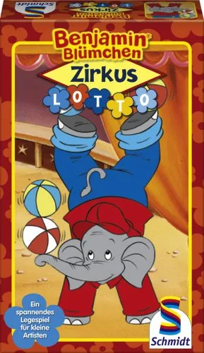 Schmidt Spiele 51085 - Benjamin Blümchen: Zirkuslotto