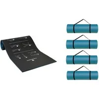 Ferrino Fitnessmatte Ferrino Fitnessmatte Jogamatte 186 x 61 cm 11114F (4-St), einer Dicke von 8 mm schützt Gelenke