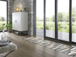 Mikado Stripes nature wash + dry Matte | Größe: 60x240cm