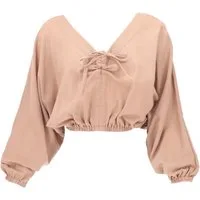 Guru-Shop Longbluse Boho Bluse, oversize Baumwollbluse mit.. alternative Bekleidung