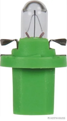 HERTH&BUSS Glühlampe, Instrumentenbeleuchtung, 12 V, 2 W, B8,5d, BAX10d grün - 89901244