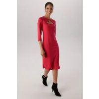 Aniston SELECTED Shirtkleid großzügiger Cut-Out am Rundhalsausschnitt - NEUE KOLLEKTION