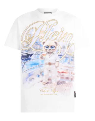 Round Neck T-Shirt Teddy Bear