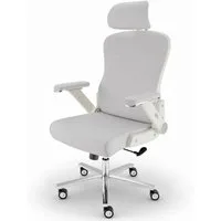 CLOUVOU Bürostuhl Ergonomisch, Schreibtischstuhl bis 150 kg - Testsieger (PowerSeat - Chefsessel für Arbeitszimmer, 5D Gaming Armlehnen), Blade Wheels, Homeoffice, Gaming Stuhl, Drehstuhl), Blade Wheels, Homeoffice, Gaming Stuhl, Drehstuhl