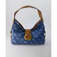 Guess Handtasche Camden Shoulder, Obermaterial: Leder und Textil