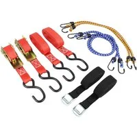 LAS Spanngurt Spann und Haltegurt-Set, 8-tlg. (Set, 10-St)