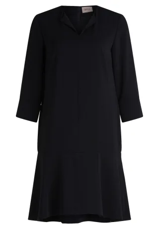 CARTOON - Volantkleid schwarz - Gr. - 40