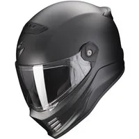 Scorpion Exo Motorradhelm Scorpion Covert FX Solid Helm Matt-Schwarz (1er Set), integralhelm motorrad