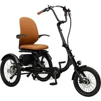 SachsenRAD E-Bike Dreirad T6 Comfort faltbar mit Alarmanlage, 7 Gang Shimano, Kettenschaltung, Heckmotor, 540 Wh