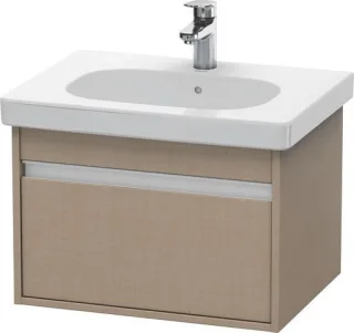 Duravit Ketho Waschtischunterbau wandhängend Leinen Matt 600x455x410 mm - KT667007575 KT667007575