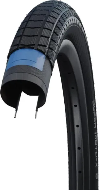 Schwalbe SUPER MOTO-X Perf, RaceGuard, SnakeSkin 27,5" Drahtreifen Black 70-584