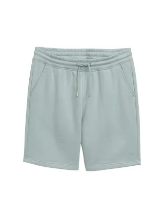 Denim Tom Tailor - Relaxed Fit Jogger Sweat-Shorts light ice blue - Gr. - L