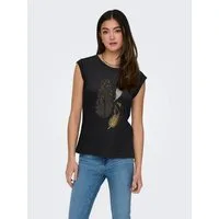ONLY Kurzarmshirt FEEL/FEATHERS TOP BOX CS JRS