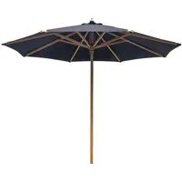 House Nordic Sonnenschirm Austin Sonnenschirm Ø300cm Kippfunktion schwarz.