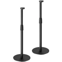 ARLI Lautsprecherständer 2x Lautsprecher Ständer für Sonos Era 100 & 300, (2-tlg., höhenverstellbar Standfuss schwarz)