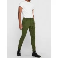 Keskin Collection Chinohose Hose Herren Business Chino Chinohose Slimfit Slim Unifarbe