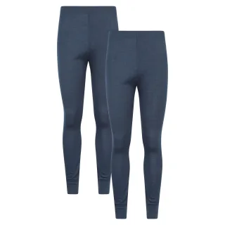 Mountain Warehouse - "Talus" Baselayerhose für Herren (2er-Pack) (Marineblau)
