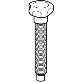 Geberit Drehgriff mit Spindel 242460001