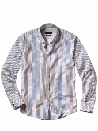 Mey & Edlich Herren Business-As-Unusual-Shirt Blau 100 % Baumwolle