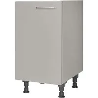 nobilia® Spülenschrank "Touch", Ausrichtung wählbar, vormontiert, in den Breiten 45 und 60 cm, mit höhenverstellbaren Sockelfüßen