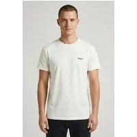 Pepe Jeans T-Shirt ORIGINAL BASIC 3N Rundhals mit kleinem Logodruck
