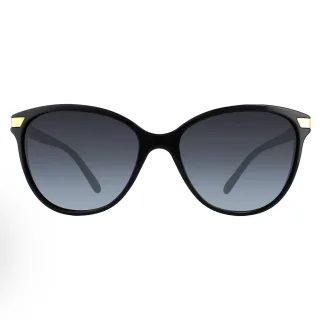 Burberry Sonnenbrille BE4216 30018G Schwarz mit goldenen Details Grauer Verlauf