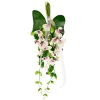 Kunstblume Orchidee, I.GE.A., Höhe 60 cm, Zum Hängen oder Tischdeko Mittelstücke Wanddeko