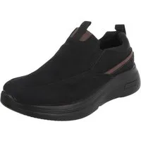 Coolwalk Herren Slip-On Freizeitschuh mit Komfortsohle Slipper (91563574) Flach Slipper in Schwarz