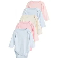 Next Langarmbody Baby-Bodysuits mit langem Arm im 5er-Pack (5-tlg)