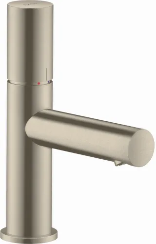 Hansgrohe Waschtischmischer 80 Axor Uno Zerogriff ohne Ablaufgarnitur Brushed Nickel, 45005820 , 450 45005820