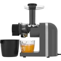 Diyarts Slow Juicer, 200,00 W, Ruhiger Motor & Umkehrfunktion, Sanfter Druck & langsame Rotation