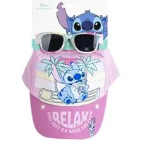 Lilo & Stitch Sonnenbrille Sommer-Set – Cap & Sonnenbrille für Kinder