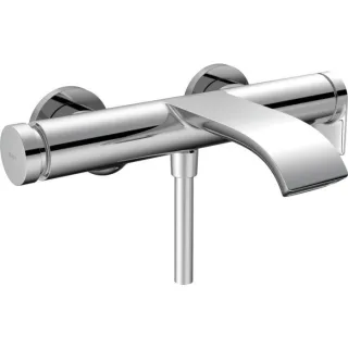 hansgrohe Vivenis Einhebel-Wannenarmatur 75420000 Aufputz, Ausladung 216mm, chrom