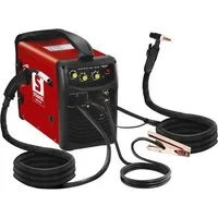 Stamos Welding Group Elektroschweißgerät Schweißgerät Kombi 4in1 250A MIG MAG MMA WIG FCAW E Hand IGBT Inverter