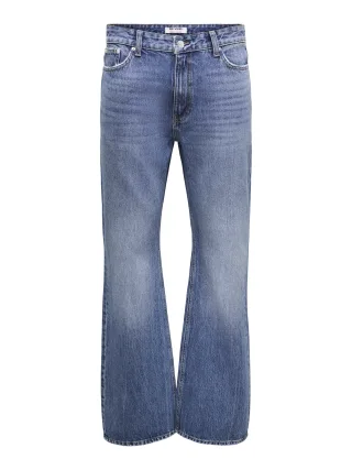 ONLY&SONS - ONSGIBB BOOTCUT DMB 6464 AZG DNM Dark Medium Blue Denim - Gr. - 34