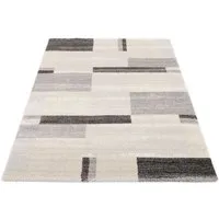 OCI DIE TEPPICHMARKE Teppich CASTLE BEPPO, auch als Läufer, rechteckig, Höhe: 20 mm, dichter Frisé Kurzflor, kariert, Wohnzimmer, Schlafzimmer
