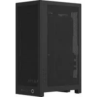 H2 Flow , Tower-Gehäuse schwarz, Tempered Glass