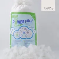 POWER FÜLL Kissenfüllung Power Füll® eco weiß, 1 kg nachhaltige Füllwatte