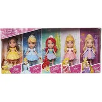 Disney Spielfigur Disney Minipuppen Prinzessinnen 5er Set, 7,5 cm