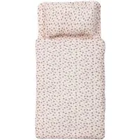 Pinolino® Puppen Bettwäsche 3-tlg. Blümchen, für Puppenwagen und Puppenbetten