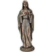 Figuren Shop GmbH Dekofigur Madonna Figur - Unbeflecktes Herz Maria - Veronese - Kirche Dekofigur