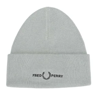 Fred Perry - Mütze für Herren/Damen Unisex, Logo (Silber)