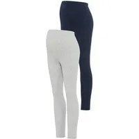 Neun Monate Umstandshose 2 Stück Umstands-Hosen für Schwangerschaft und Stillzeit (Packung, 2-tlg., 2) 2er Pack Leggings für Schwangerschaft & Stillzeit