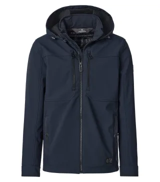 CASAMODA - Softshelljacke blau - Gr. - XXL