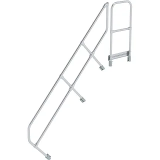 Munk Zweiter Handlauf für Treppe mit Plattform 45° - 600508